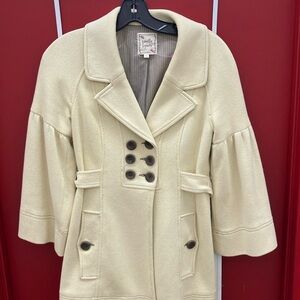 NANETTE LEPORE Mint Bell Sleeve Jacket NWOT